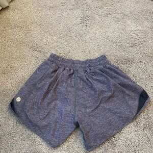 lululemon athletica Heathered Gray Athletic Shorts